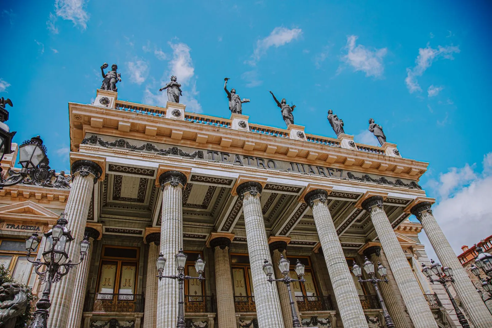 El Teatro Juárez de Guanajuato, en México